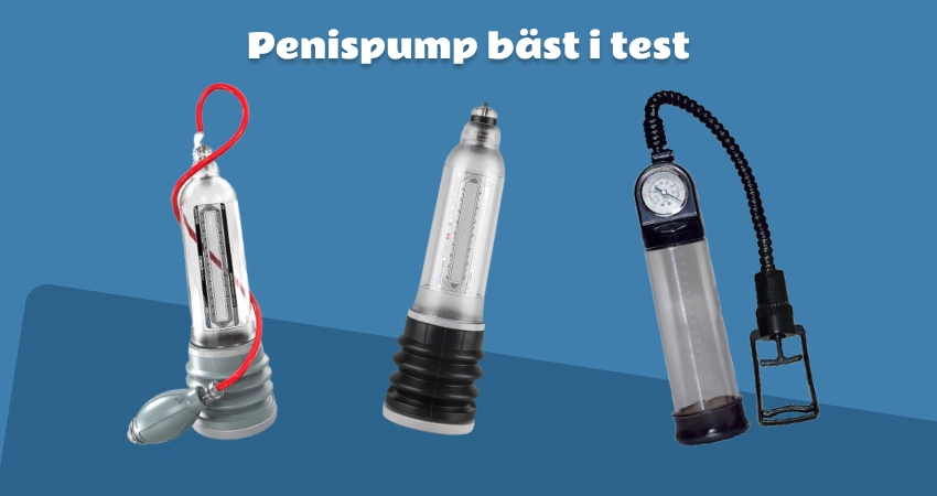 Penispump bäst i test: öka längd och omkrets!